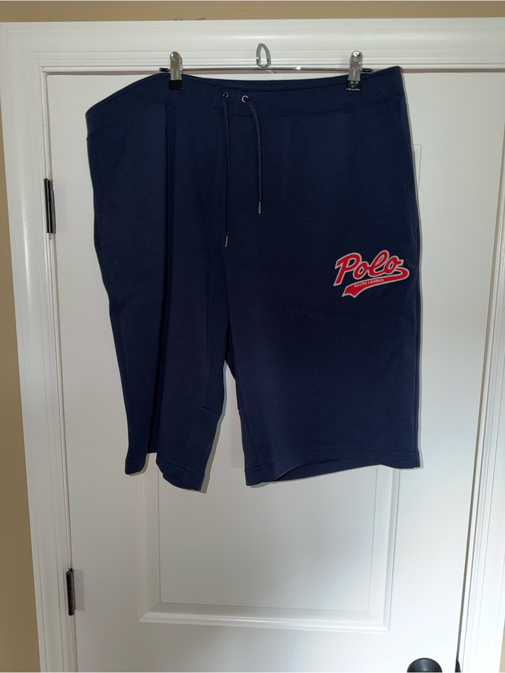 Polo by Ralph Lauren Navy Athletic Shorts with Red Pony